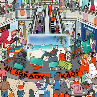 Velká nákupní pátračka ARKÁDY