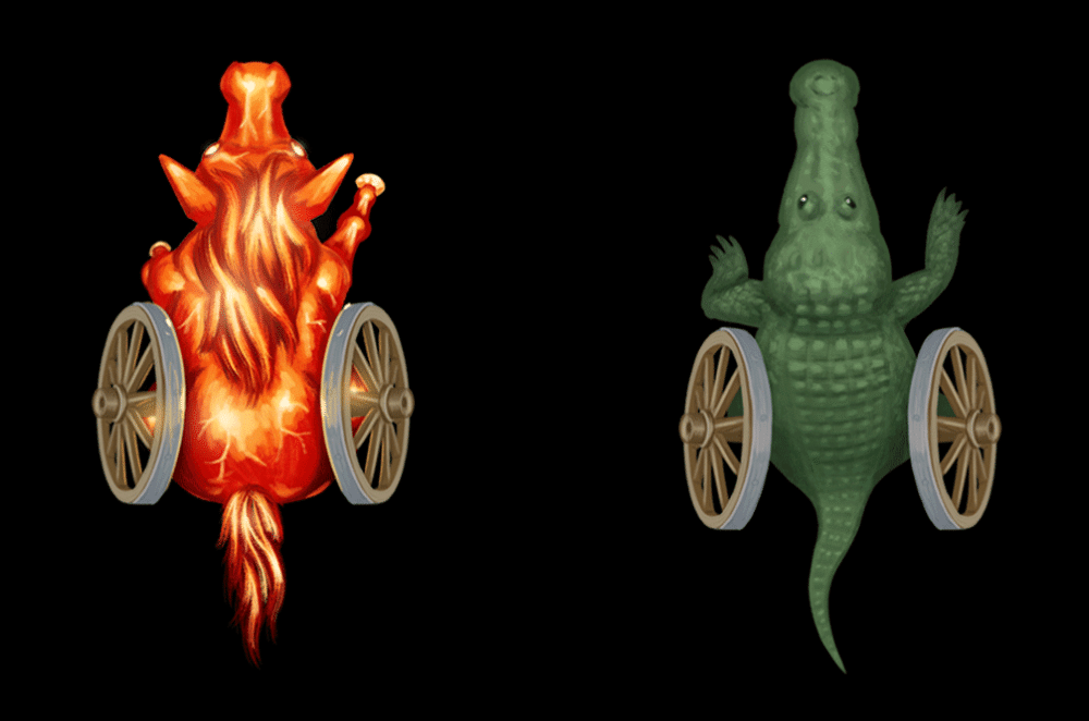 Charaktery do arény