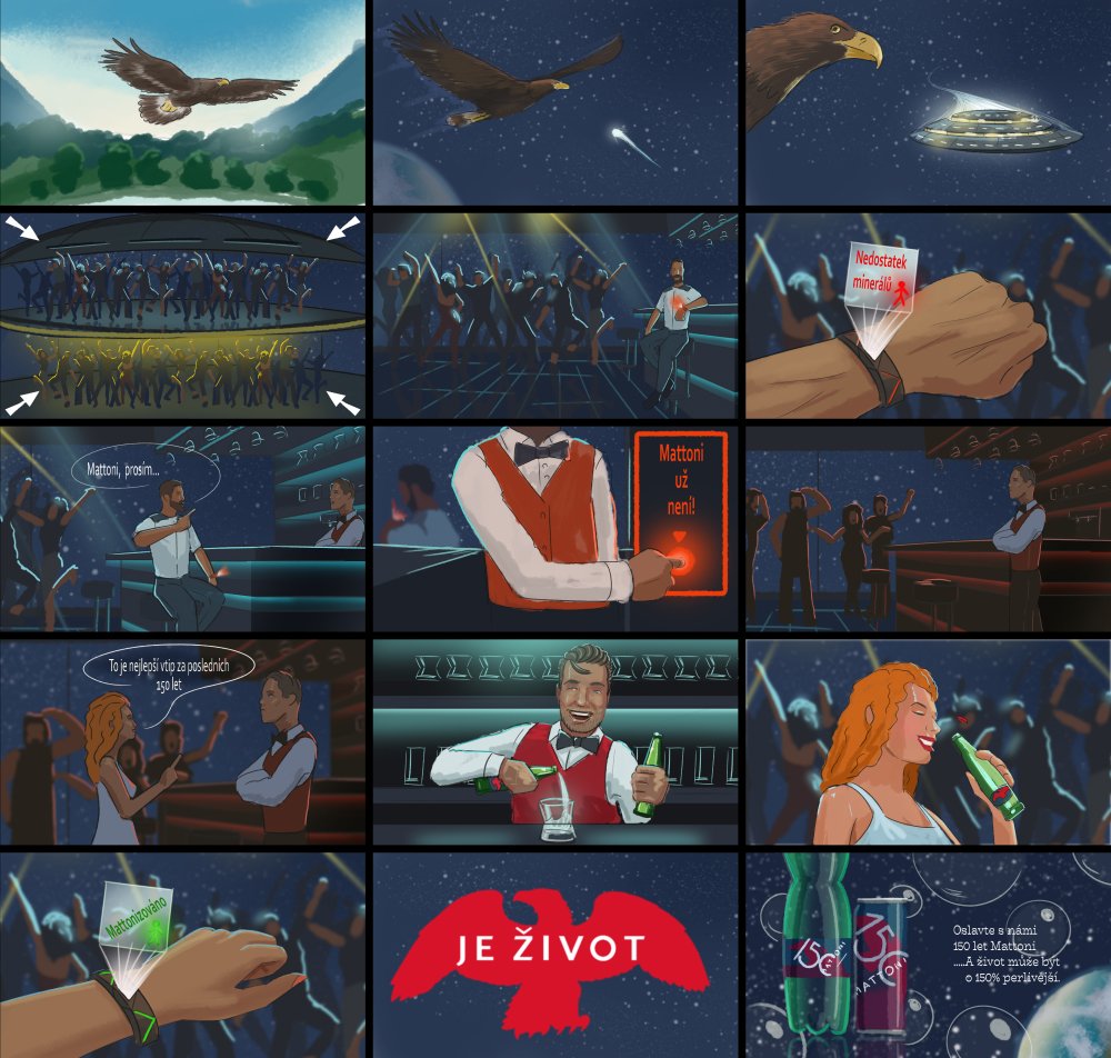 Barevný storyboard