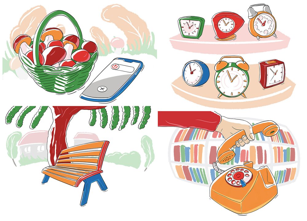 Ilustrace pro sérii povídek.